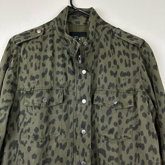 Rails Collins Green Leopard Jacket XS - Picture 5 of 11